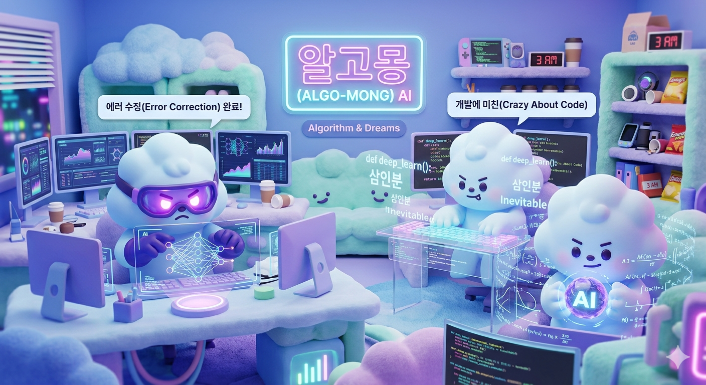 3D 마스코트 씬